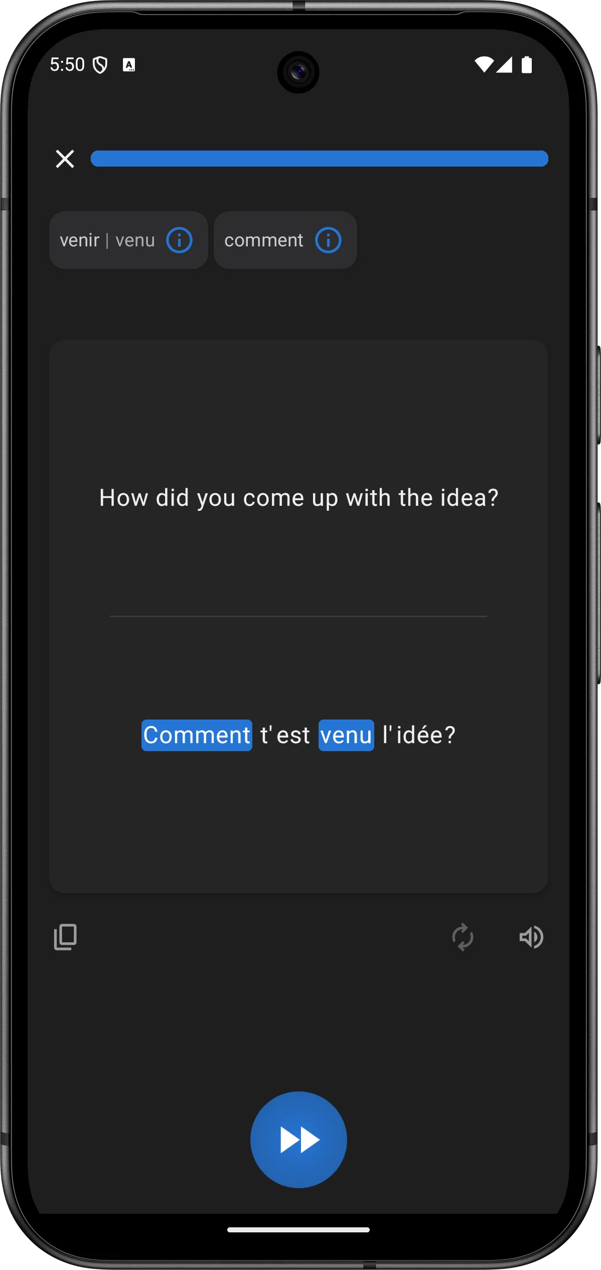 Vocaber App Screenshot 2